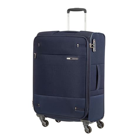 amazon.italiasamsonite base boost 66cm navy blue|Samsonite Base Boost Spinner L Valigia Espandibile.78 cm.